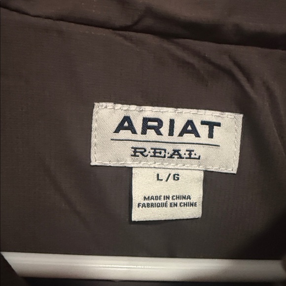 Ariat Crius Insulated Jacket Womens Size Medium Brown Aztec Print Extra Pockets - Picture 7 of 10